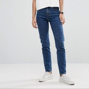 High rise mom jeans